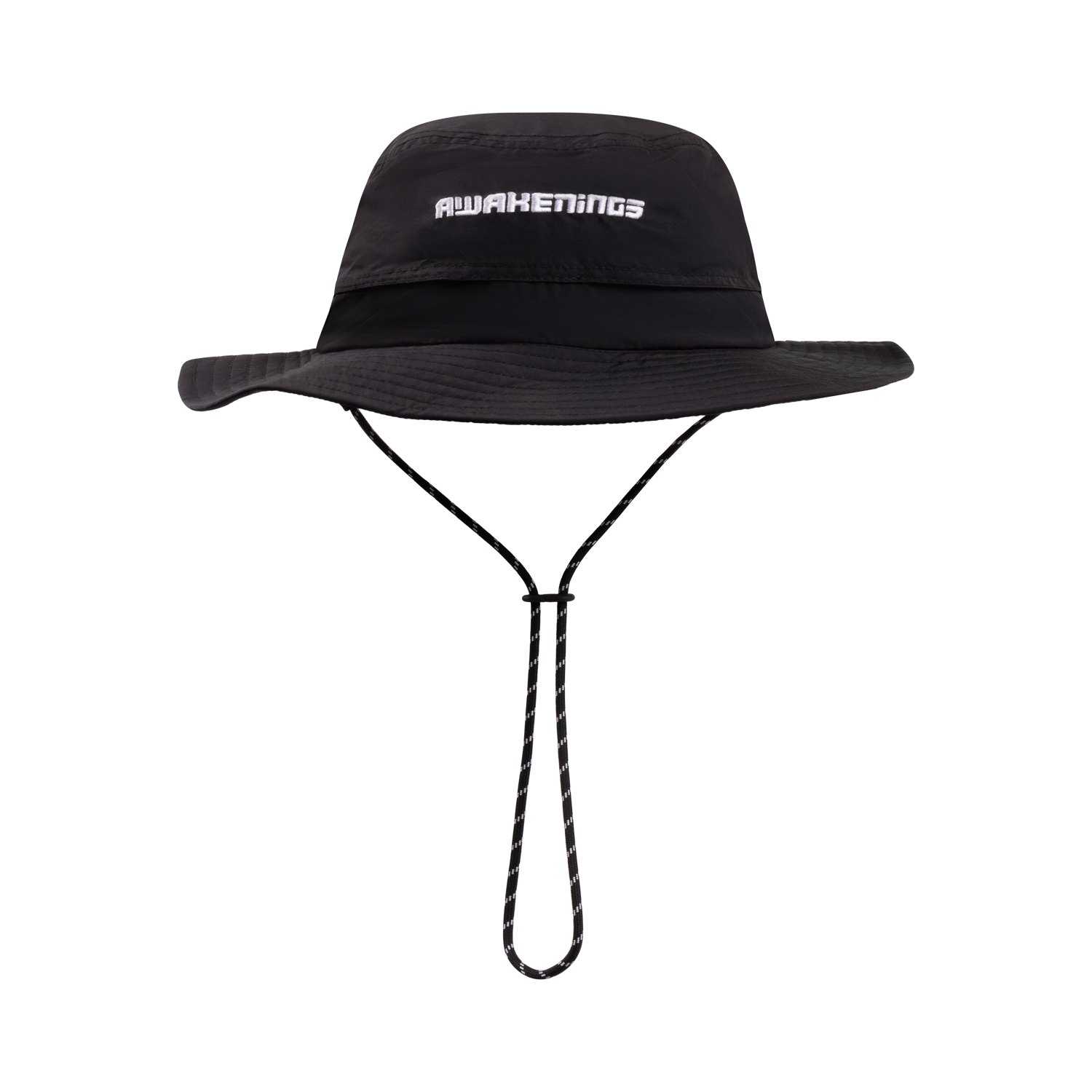 美品　wind and sea Twill Safari Hat BLACK Summer Hat for Women Wide Brim Sun Protection Foldable Beach