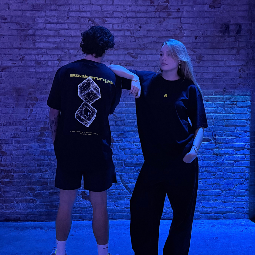 Awakenings ADE Cubes Black T-shirt