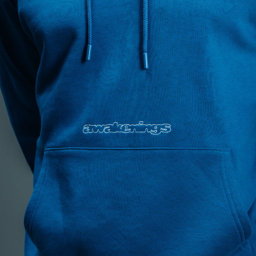 Awakenings Blue oversized Hoodie
