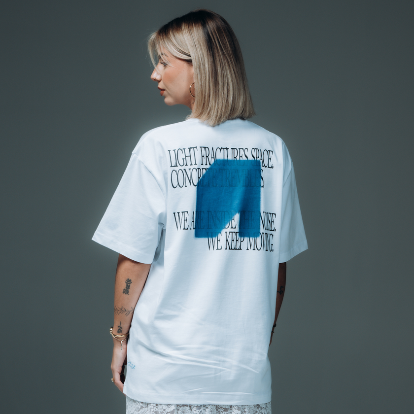 Awakenings White Oversized T-shirt