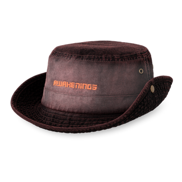 Awakenings washed black Safari Hat image