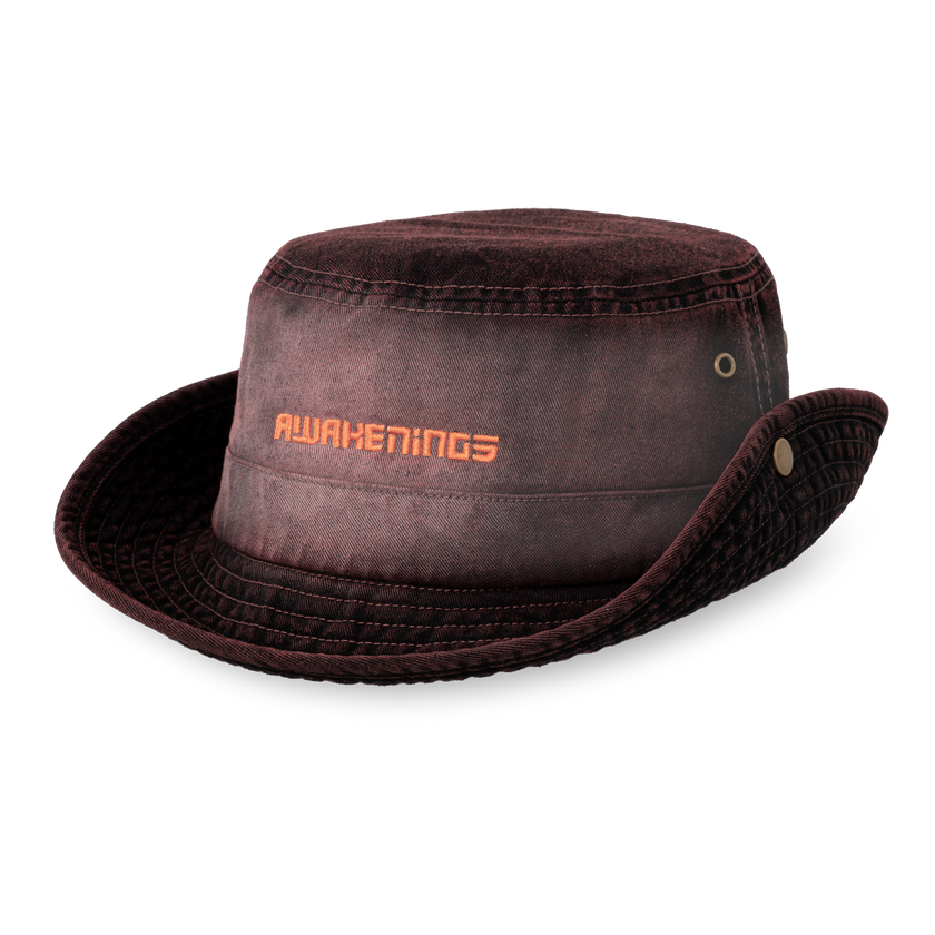 Awakenings washed black Safari Hat
