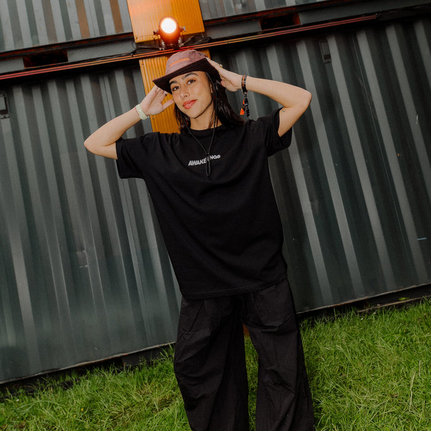 Awakenings washed black Safari Hat