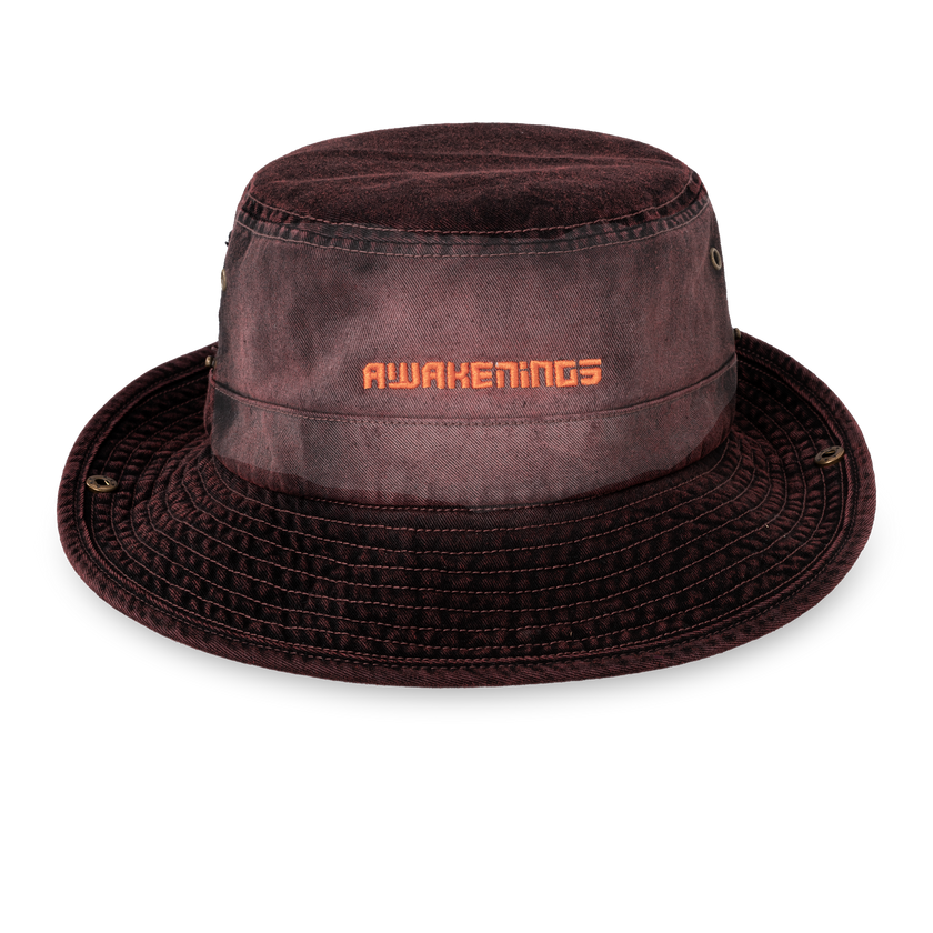 Awakenings washed black Safari Hat