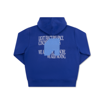 Awakenings Blue oversized Hoodie image
