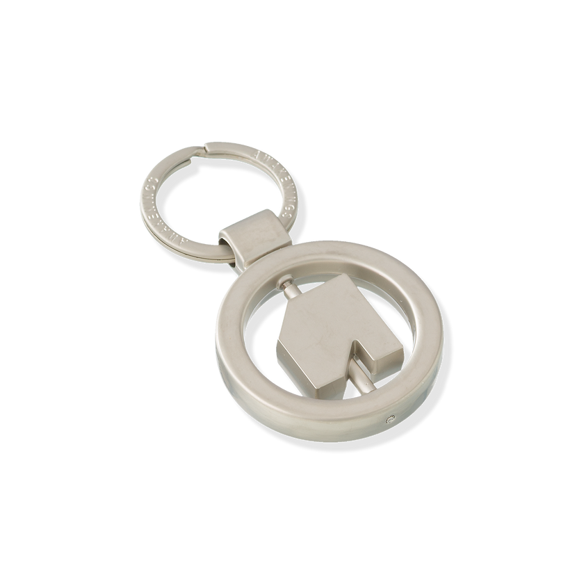 Awakenings Silver Round Logo Keychain