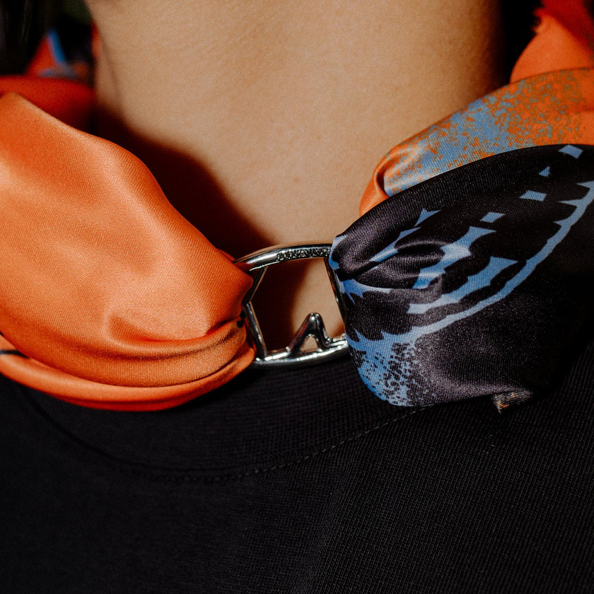 Awakenings Techno Scarf Ring