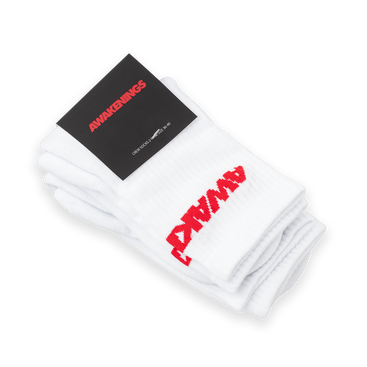 Awakenings Red Logo Socks 2-pack image