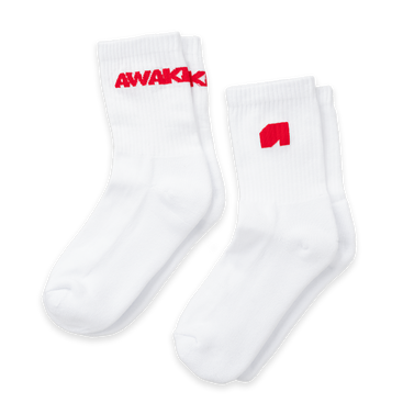 Awakenings Red Logo Socks 2-pack image