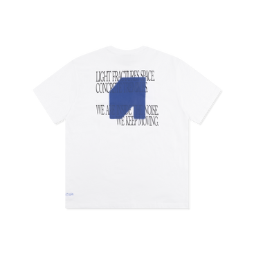 Awakenings White Oversized T-shirt image